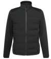 BK492 4789 Brook Taverner Newport Hybrid Jacket Black colour image